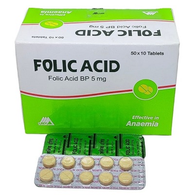 Folic Acid 5mg Tablet