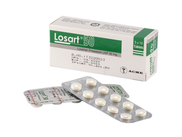 Losartan 50mg Tablet