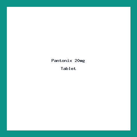 Pantonix 20mg Tablet
