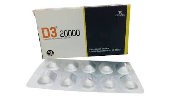 Vitamin D3 20000 IU Capsule